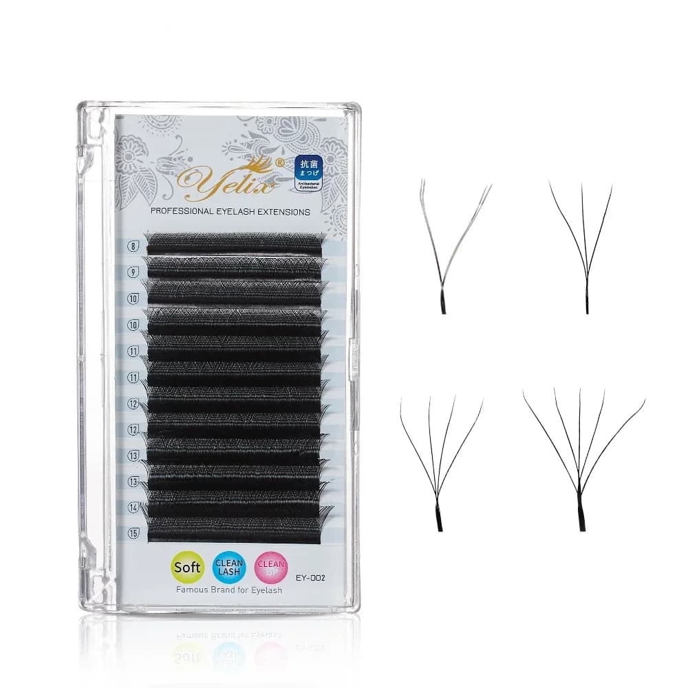 W oblika Bloom predpriprave za trepalnice 2D-5D