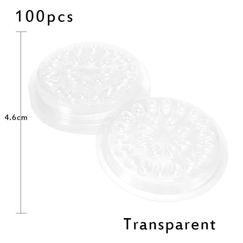Držalo za lepilo v obliki cveta iz plastike za podaljške trepalnic
